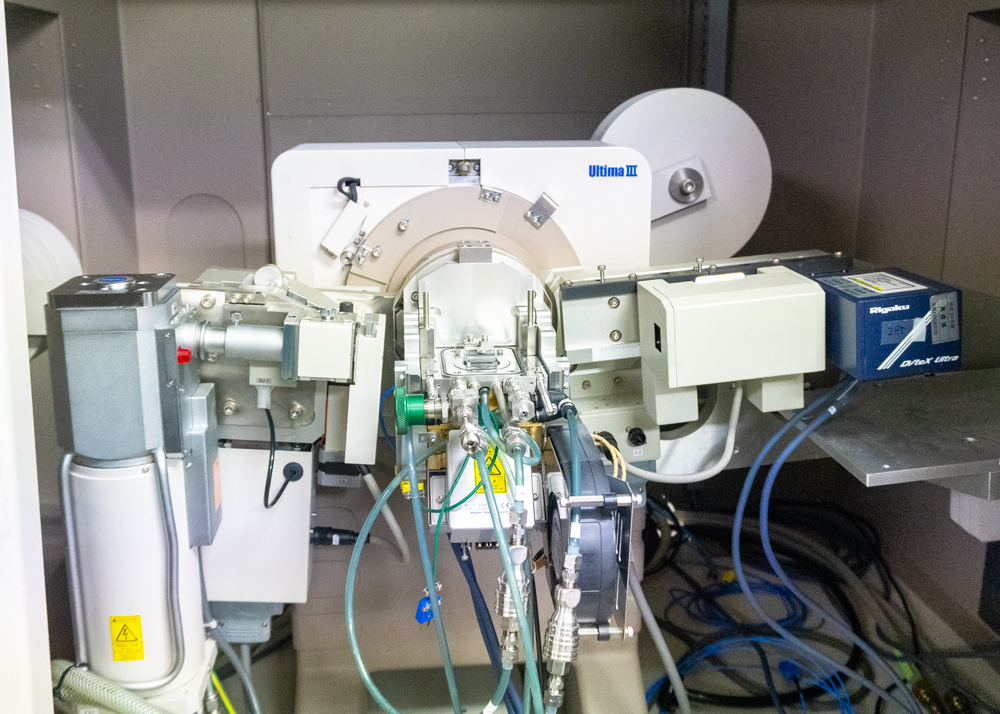 実験装置の写真