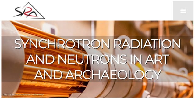 Synchrotron Radiation and Neutrons in Art and Archaeologyと書かれたウェブページのアイキャッチ画像