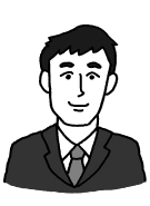男性の似顔絵