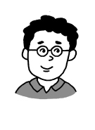 男性の似顔絵